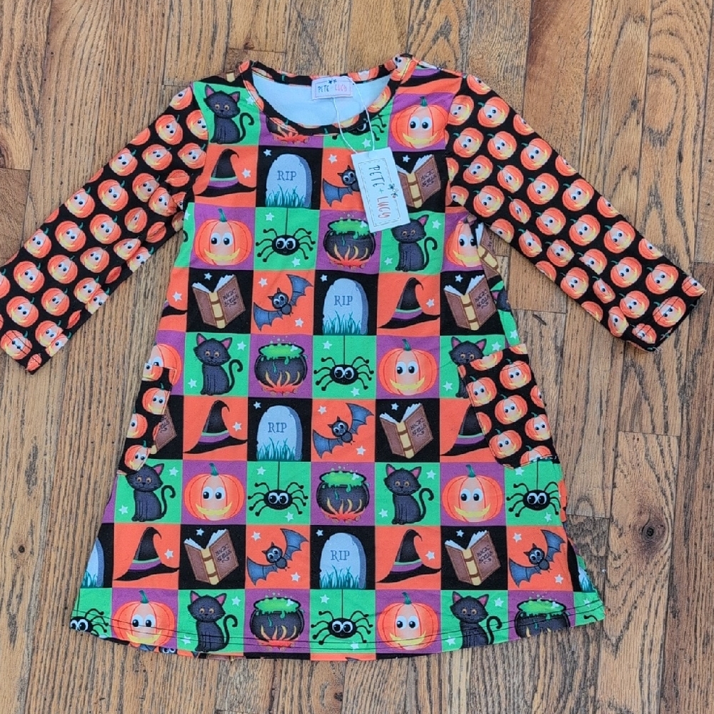 Spooky Fun Kids Halloween Costume Dress
